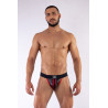 Mr B - Mister B Jockstrap en néoprène Mister B Noir-Rouge
